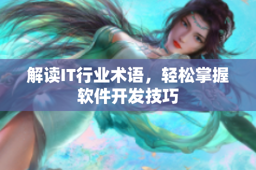解读IT行业术语，轻松掌握软件开发技巧