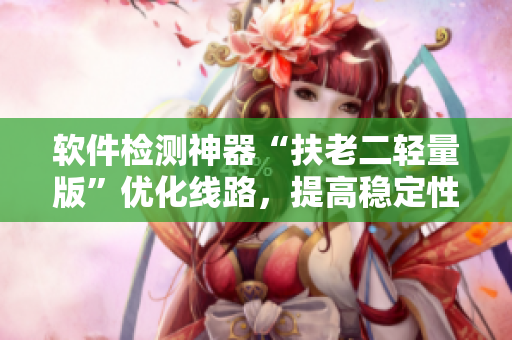 软件检测神器“扶老二轻量版”优化线路，提高稳定性