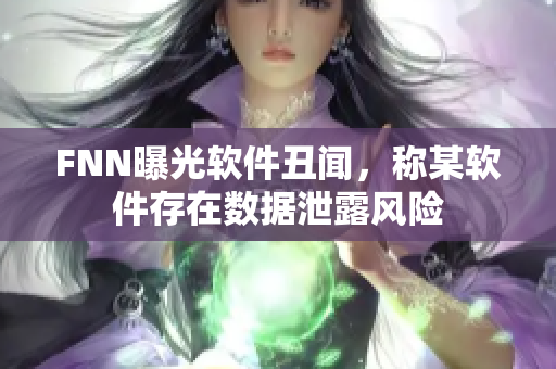 FNN曝光软件丑闻，称某软件存在数据泄露风险